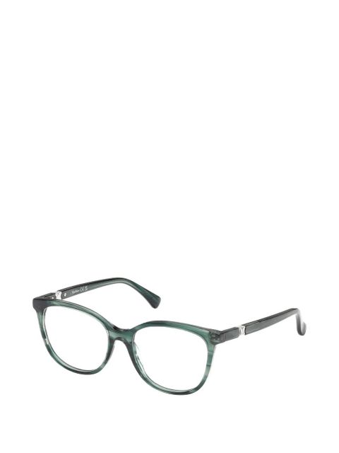 Max Mara Eyewear round-frame glasses - Green - zdjęcie produktu nr 2