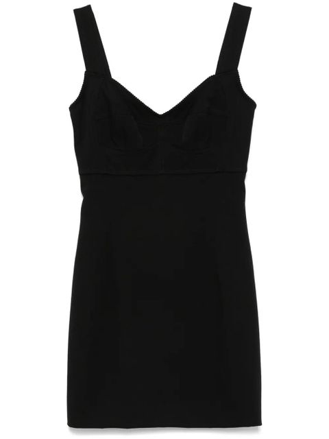Dolce & Gabbana sweetheart-neck mini dress - Black - zdjęcie produktu nr 1