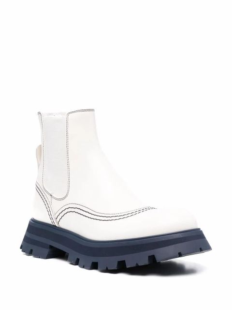 Alexander McQueen Wander Chelsea boots - White - zdjęcie produktu nr 2