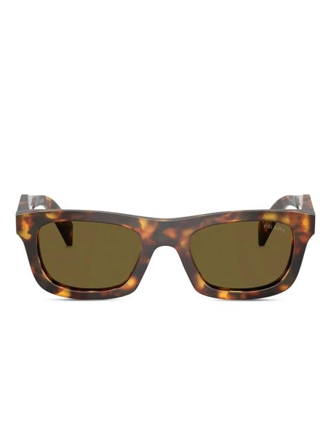 Prada Eyewear square-frame sunglasses - Brown - zdjęcie produktu nr 1