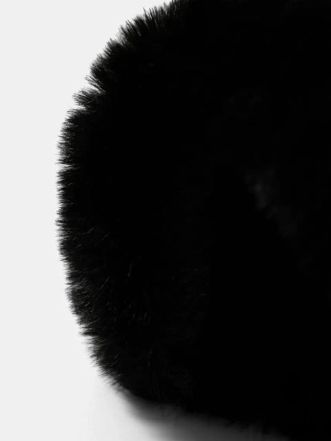 Morgan szalik 5JOSE damski kolor czarny gładki 5JOSE