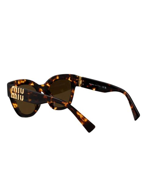 Miu Miu Eyewear tortoiseshell cat-eye sunglasses - Brown
