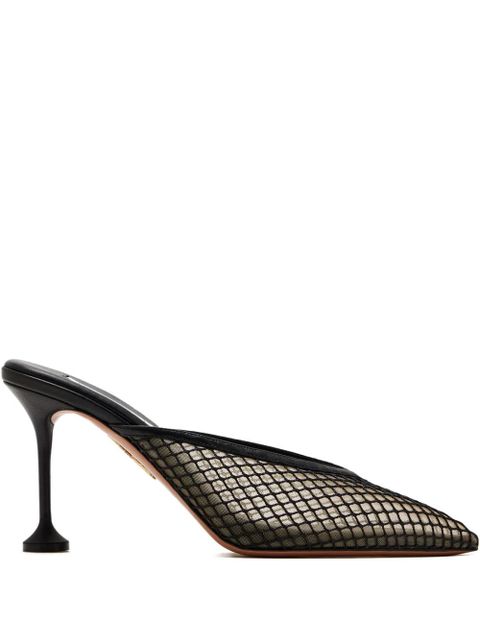 Aquazzura 85mm Bisous mesh pumps - Black - zdjęcie produktu nr 1