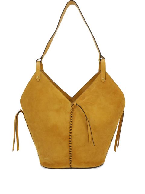 ISABEL MARANT Tampa suede tote bag - Yellow - zdjęcie produktu nr 1