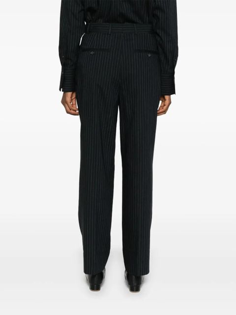 TOTEME tailored pinstriped trousers - Blue