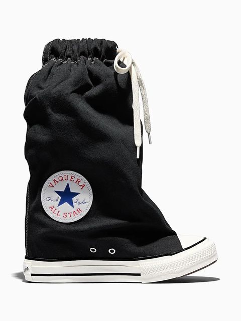 Converse trampki Converse x Vaquera Chuck Taylor All Star Wedge X-HI kolor czarny A17687C - zdjęcie produktu nr 1