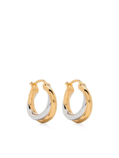 Missoma x Lucy Williams Chunky Entwine hoop earrings - Gold - zdjęcie produktu nr 1