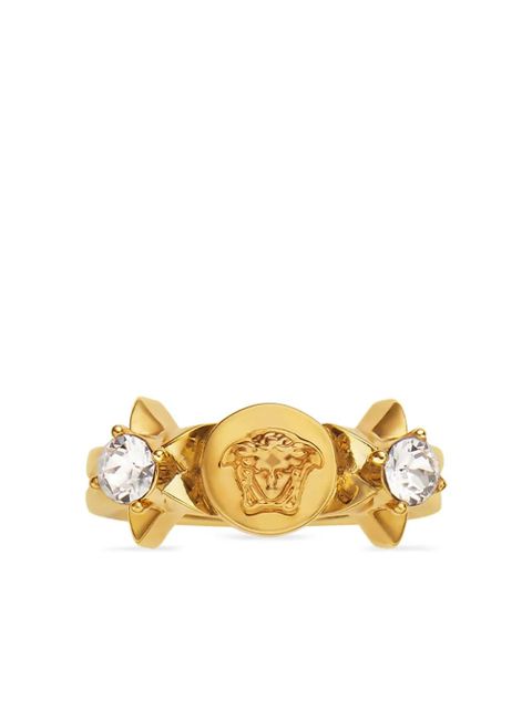 Versace medusa star-shaped ring - Gold