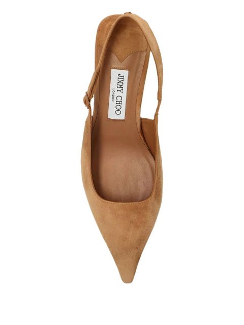 Jimmy Choo 50mm Amel pumps - Brown