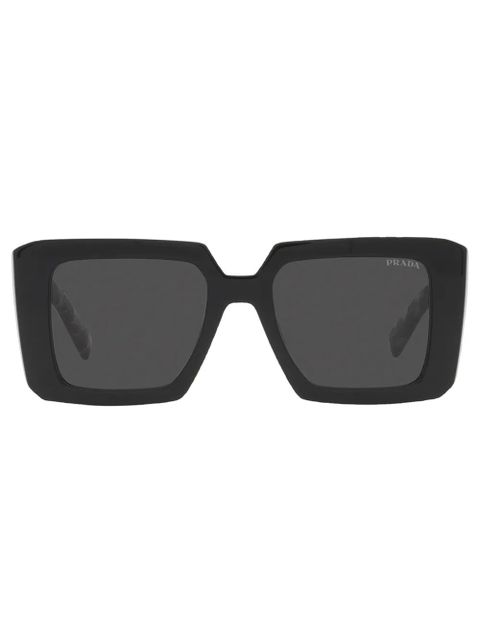 Prada Eyewear tinted oversize-frame sunglasses - Black - zdjęcie produktu nr 1