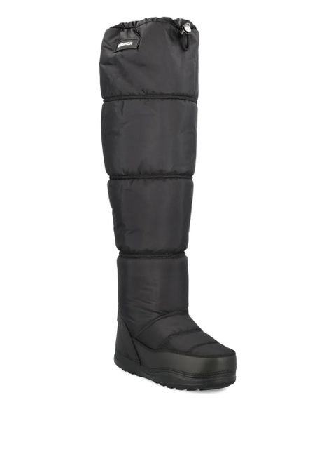 BOGNER quilted over-the-knee boots - Black - zdjęcie produktu nr 2
