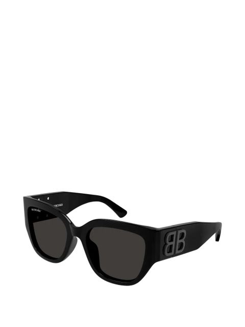 Balenciaga Eyewear logo sunglasses - Black - zdjęcie produktu nr 2