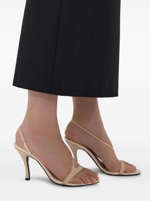 LouLou de Saison Lane top-strap heeled sandals - Neutrals - zdjęcie produktu nr 2