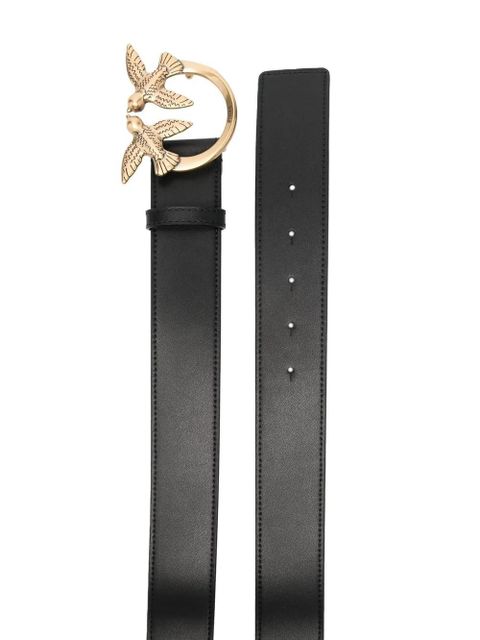 PINKO Love leather belt - Black - zdjęcie produktu nr 2