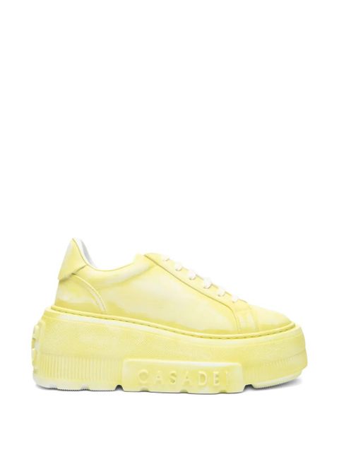 Casadei Nexus platform sneakers - Yellow - zdjęcie produktu nr 1