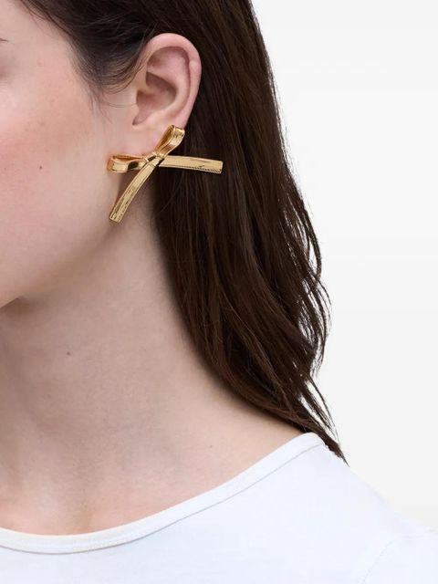 Marc Jacobs bow-shape earrings - Gold - zdjęcie produktu nr 2