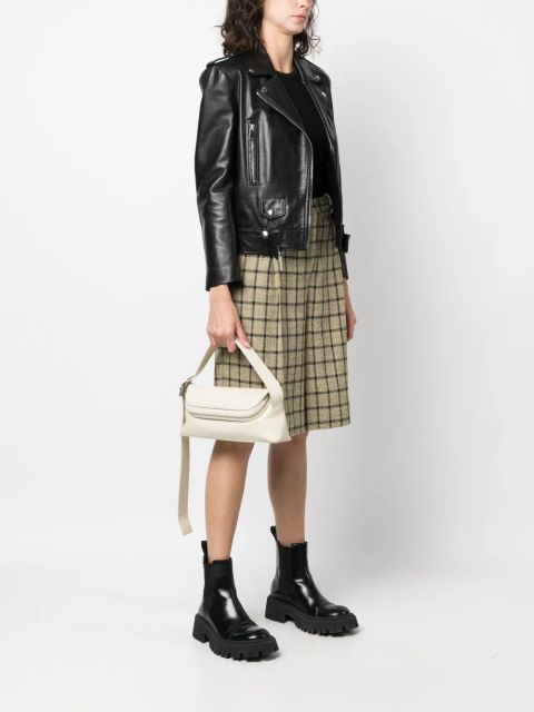 Osoi Folder Brot leather shoulder bag - Neutrals