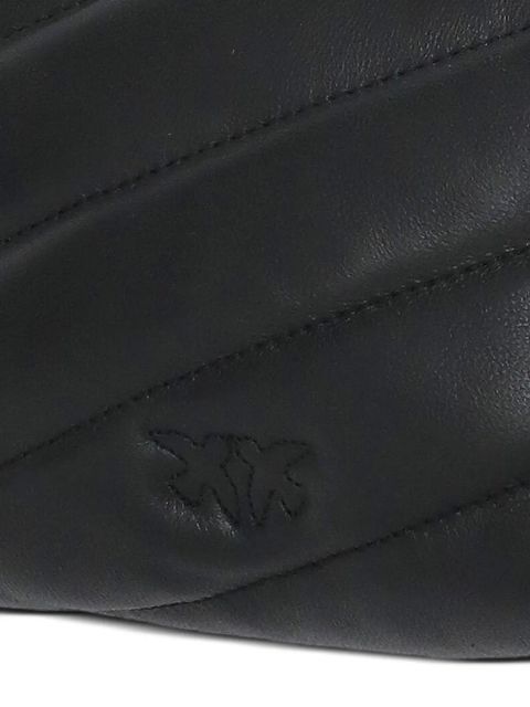 PINKO mini Love shoulder bag - Black