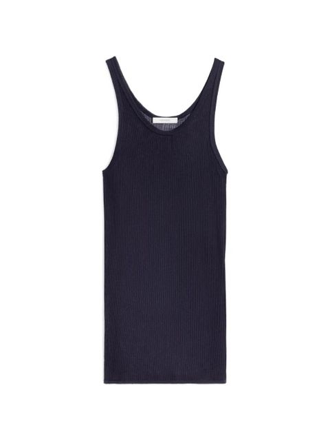 LEMAIRE ribbed tank top - Blue - zdjęcie produktu nr 1