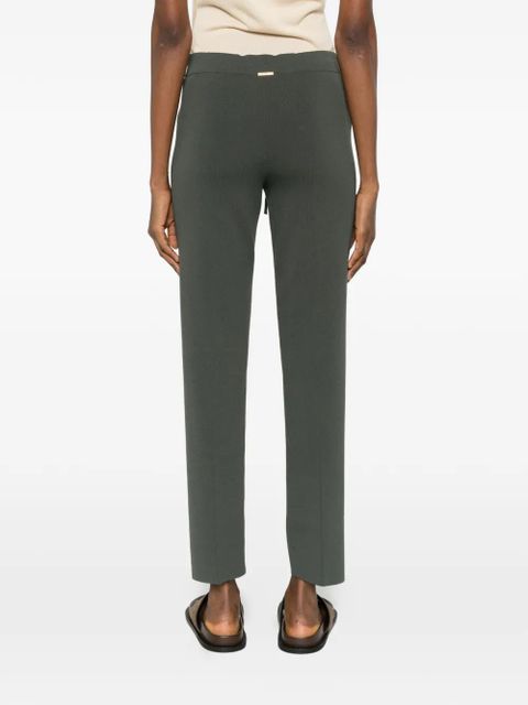 TWINSET drawstring track pants - Green