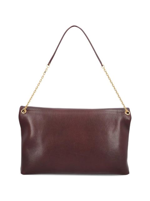 Saint Laurent Cassandre large pouch bag - Brown