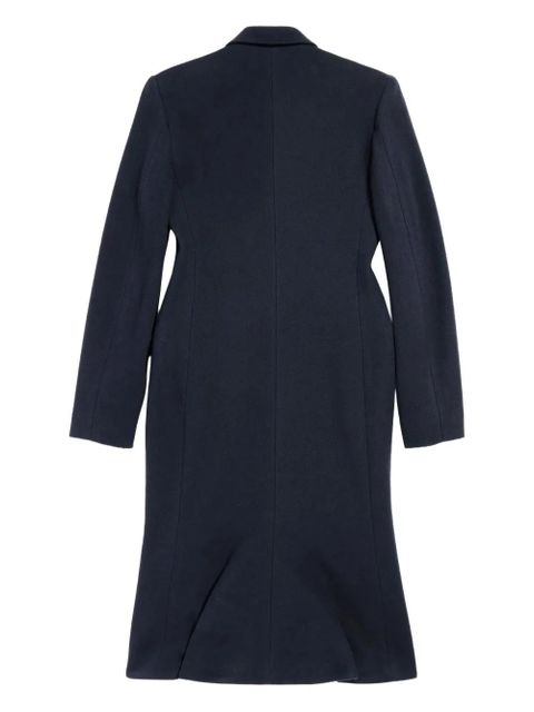 Balenciaga wool double-breasted coat - Blue - zdjęcie produktu nr 2