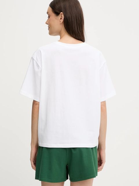 Lacoste piżama damska kolor biały 4F5883