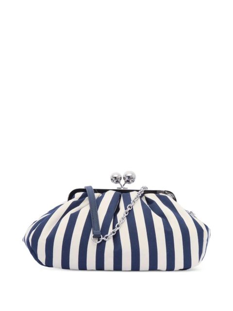 Weekend Max Mara striped sailboat-embellished shoulder bag - Blue - zdjęcie produktu nr 2