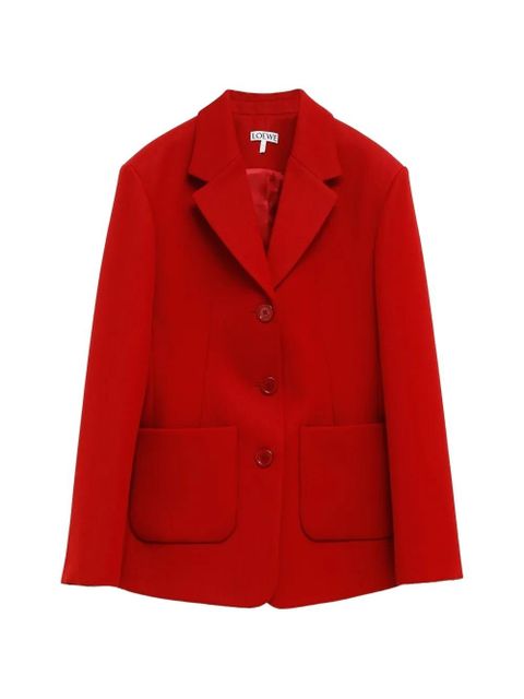 LOEWE flap pocket button jacket - Red - zdjęcie produktu nr 1
