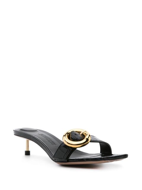 Jacquemus 40mm Les Sandales Regalo sandals - Black - zdjęcie produktu nr 2