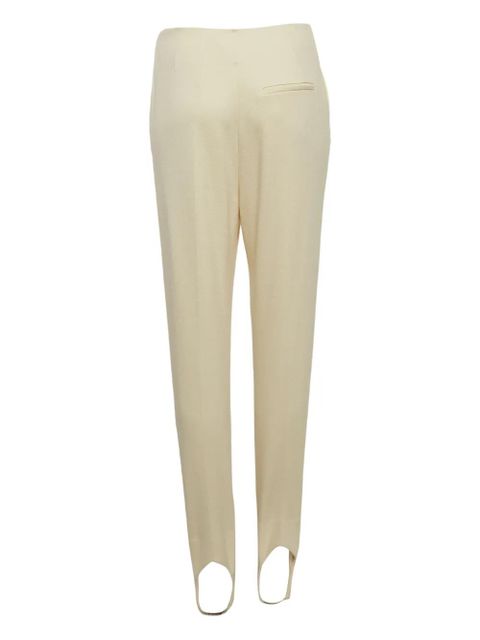 Nanushka Pre-Owned straight-leg trousers - Neutrals - zdjęcie produktu nr 2