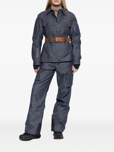 Moncler Grenoble cargo trousers - Blue