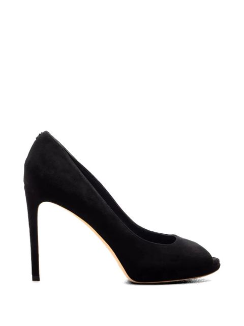Jimmy Choo Riya peep-toe pumps - Black - zdjęcie produktu nr 1
