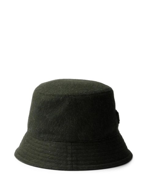 Prada Loden bucket hat - Green - zdjęcie produktu nr 2