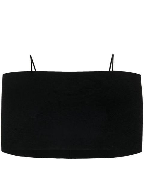 AMBUSH cold-shoulder cropped top - Black - zdjęcie produktu nr 1