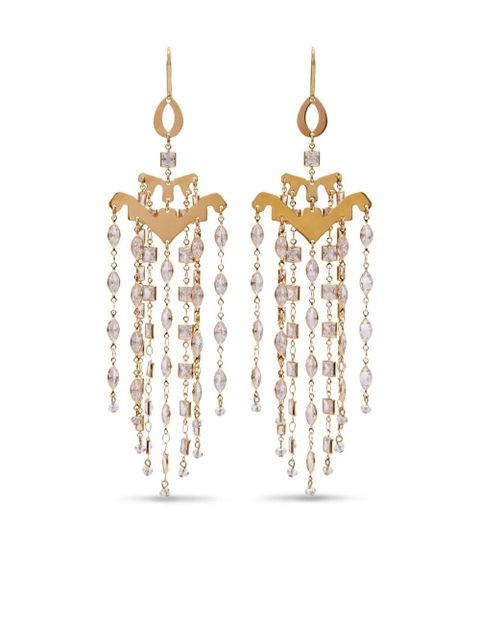 ISABEL MARANT Meline fringe earrings - Gold - zdjęcie produktu nr 1