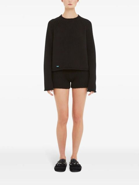 Alanui cashmere-cotton jumper - Black - zdjęcie produktu nr 2