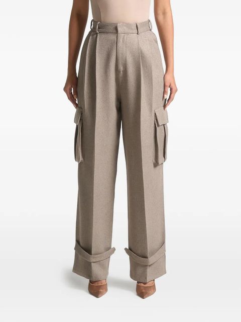 Manière De Voir Danielle pleated trousers - Neutrals - zdjęcie produktu nr 2