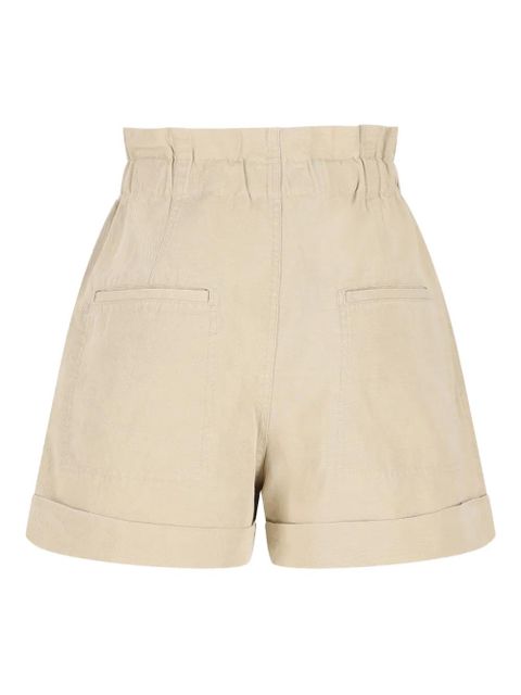 ISABEL MARANT pleated tie-waist shorts - Neutrals - zdjęcie produktu nr 2