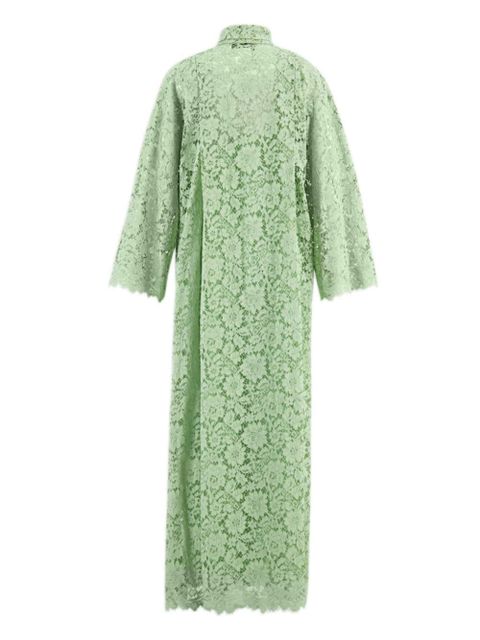 Gucci guipure-lace dress - Green
