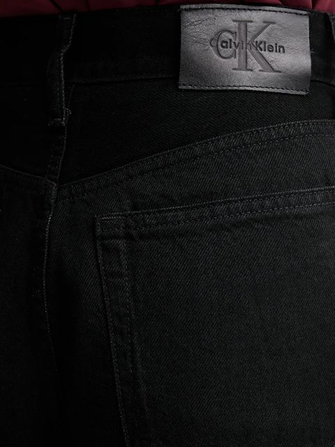 Calvin Klein jeansy damskie kolor czarny LV047D770G