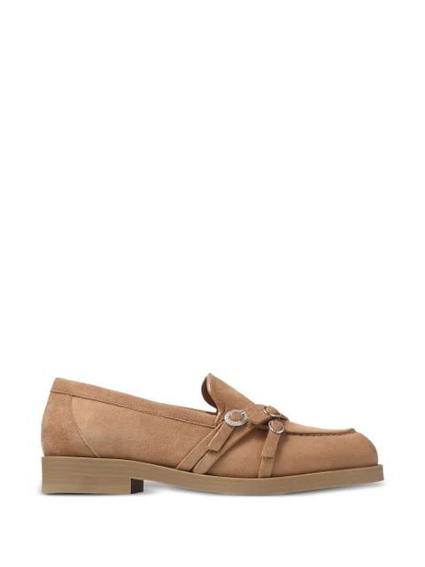 Jimmy Choo strap buckle loafers - Neutrals - zdjęcie produktu nr 1
