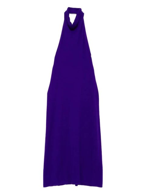 TOM FORD halterneck open-back dress - Purple - zdjęcie produktu nr 1
