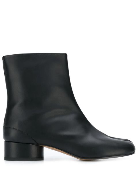 Maison Margiela Tabi 30mm leather ankle boots - Black - zdjęcie produktu nr 1