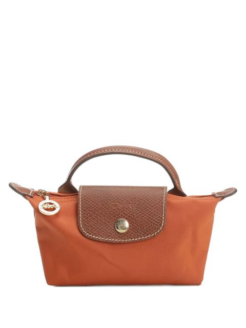 Longchamp Le Pliage Original leather-trim wallet - Orange - zdjęcie produktu nr 1
