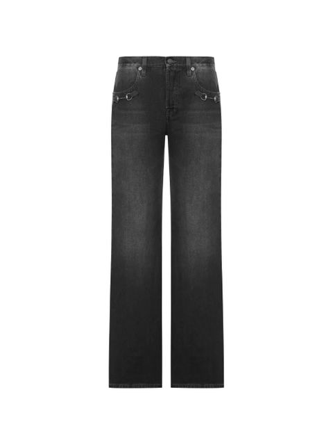 Gucci Horsebit cotton jeans - Grey - zdjęcie produktu nr 1
