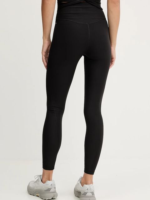 Puma legginsy treningowe kolor czarny gładkie 527452