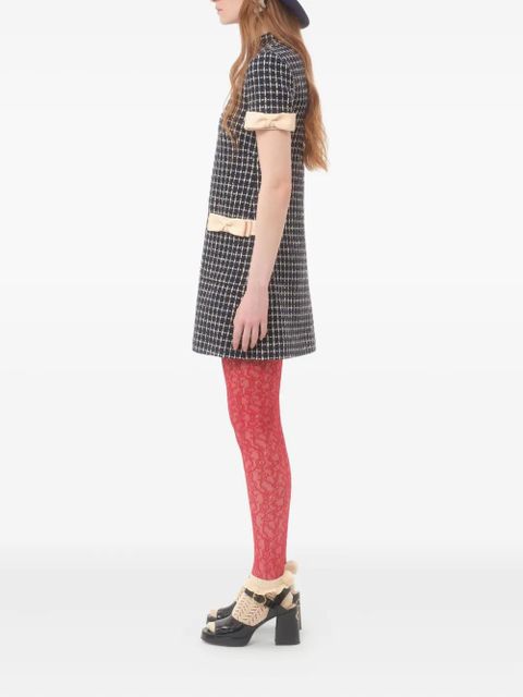 Valentino Garavani mini bouclé dress - Blue