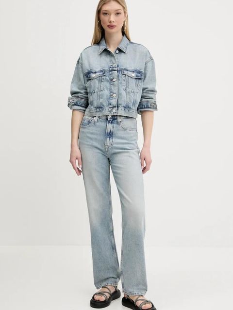 Tommy Jeans jeansy damskie high waist DW0DW20593