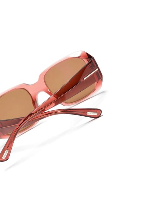 TOM FORD Eyewear Ryder 02 square-frame sunglasses - Pink